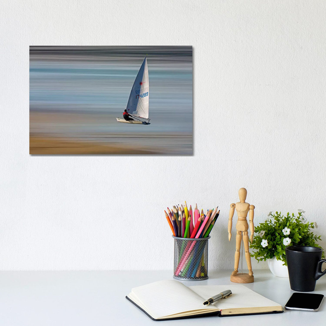 Surreal Sailboat by David Orias - Wrapped Canvas Photograph