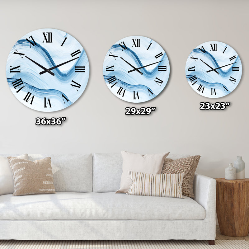 Horloge murale très grande, Moyen