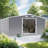 10 Ft. W X 12 Ft. D Metal Tool Shed