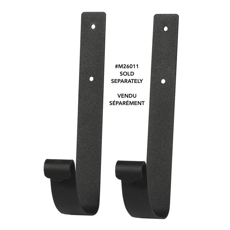 Black Medium Locking Wall Mount Plastic Mailbox