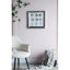 Art mural miroir 19,7 x 19,7 pouces, phase artistique et design en cristal, résine embelli, 4,4 lb d'art de la visualisation, cadre, - embellissements,