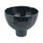 Handcrafted Pottery Earthenware Vase with Textured Glaze and Modern Pedestal Design