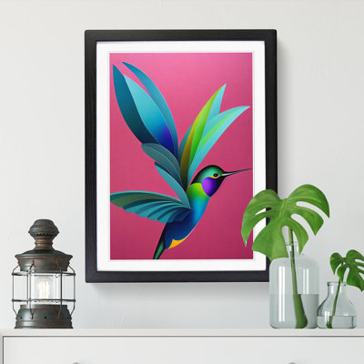 Buecker Hummingbird Modern Vol.2 - Single Picture Frame Print