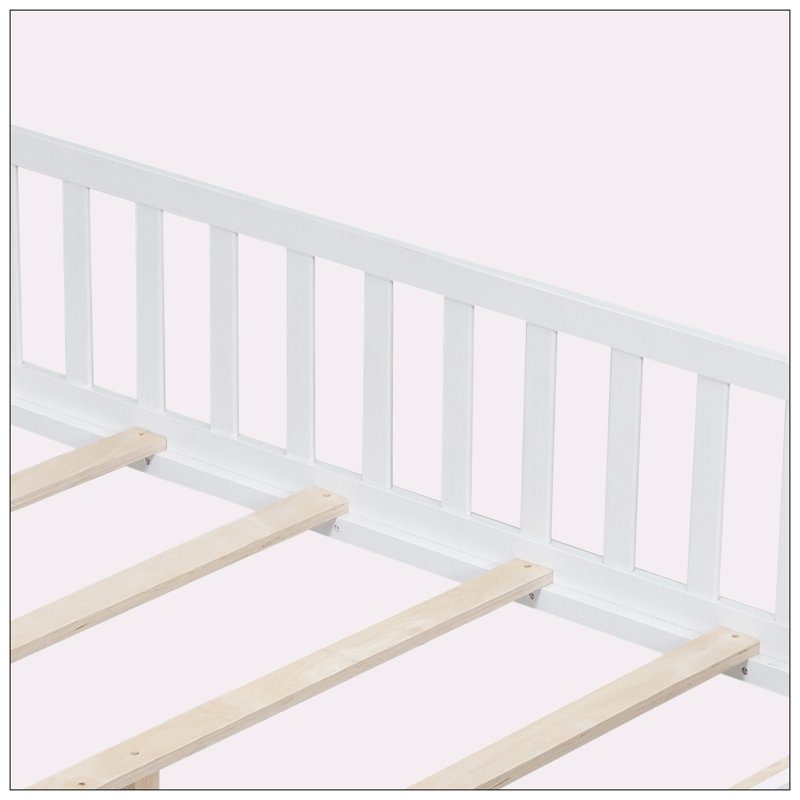 Lit plateforme Huzayl, Blanc