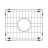 Quartz 18" L X 16" W Undermount Bar Sink With Grid And Strainer