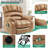 Quartney Upholstered Heated Massage Chair