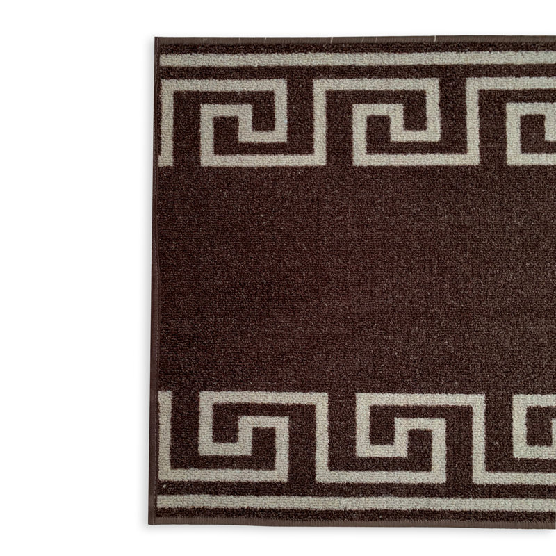 Shaddix Performance Geometric Indoor Rug, Runner 2'7" x 17'