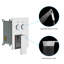 Pomme de douche double - Système de douche carré mural de 10 pouces avec valve brute-118580360