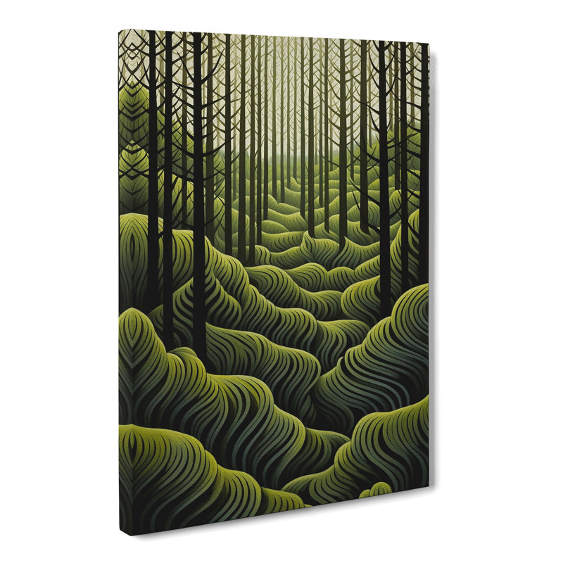 Forest No.2 - Print, 76cm H x 50cm W x 3cm D