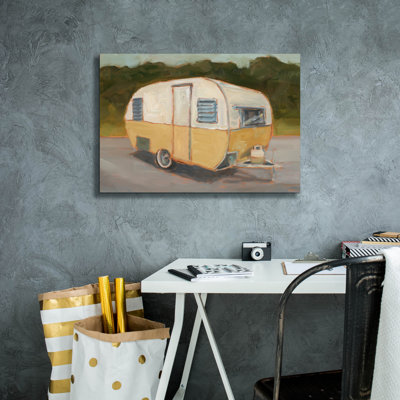 Epic Graffiti 'Retro Camper 2'  by Ethan Harper Canvas Wall Art, 26" x 18"