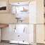 Armoire de rangement en verre trempé blanc avec système intégré - pour chambre à coucher, salon, bureau, couloir, 3 à 4 tablettes, verrouillable et portable-1721810831