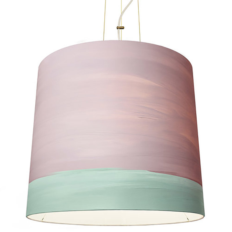 Pendant, Aurora, 79" H x 35" W x 35" D