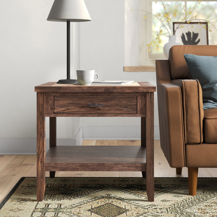 East Pleasant View End Table with Storage
