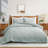 Clipped Tufted Embroidery All Season Comforter Set-360784832-349684190
