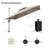 Shalonte 132'' Cantilever Umbrella with Crank Lift Counter Weights with Base in Ground-648751394