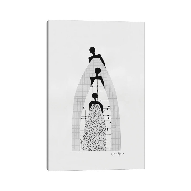 Generations by LouLouArtStudio - Wrapped Canvas Gallery-Wrapped Canvas Giclée, 20.32 cm H x 30.48 cm W