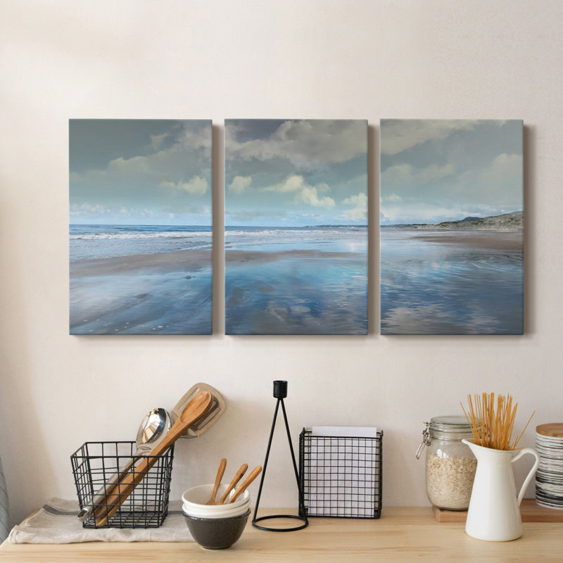 " Reflecting Pool " 3 - Pieces, 60" H x 120" W x 1" D