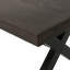 Table de salle à manger en aluminium avec cadre en acier Rolando-705975144