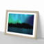 The Northern Lights in Iceland in Abstract - Picture Frame Graphic Art Print-55763449-55763450