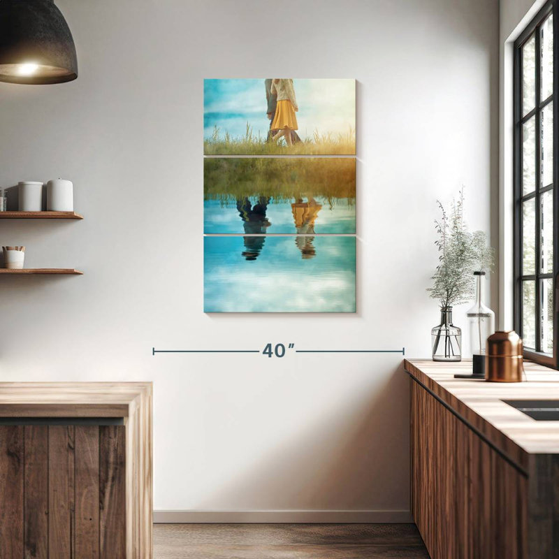Hardie, un couple, deux directions, H 38 po x l 24 po