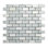 Bristol 12" x 12" Natural Stone/Glass Brick Joint Mosaic Tile