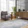 Gaeli Machine Washable Medallion Blue Area Rug