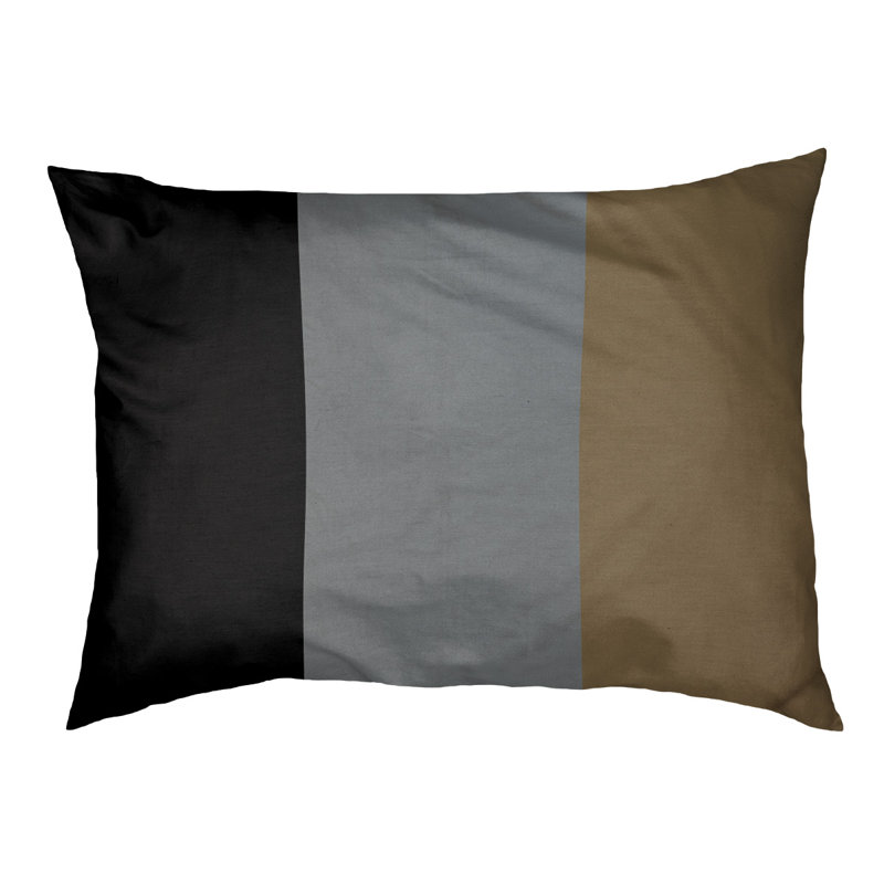 Coussin pour chien hockey Las Vegas, Moyen (H 14 po x l 40 po x P 30 po), Noir / argent / doré métallique