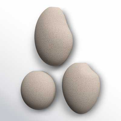 3 Piece Pebble Wall Vase Set