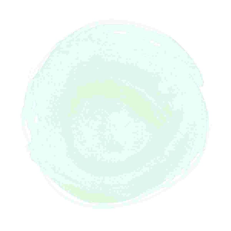 Watercolor Circle Mint by - on, H 12 po x l 12 po