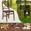 Argante PU Leather Padded Folding Dining Chairs Folding Chair Set