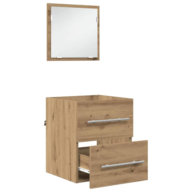 41mm Bathroom Vanity with Basin, Natural