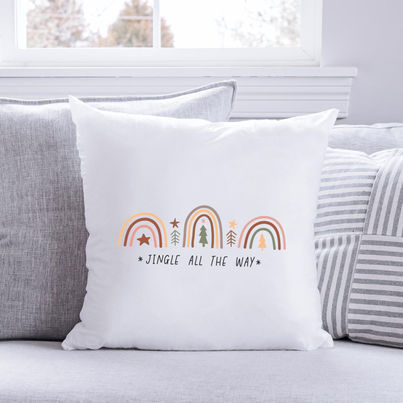 BohoChristmas-11 Reversible Throw Pillow, 18" x 18"
