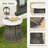 Jadai Steel Outdoor Swivel Seating Group-1383361962
