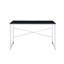 Bureau rectangulaire avec structure en métal