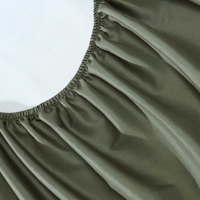 Eddie Bauer Logan Temperature Regulating Bonus Sheet Set, Green, Queen Sheet Set with 4 Pillowcases