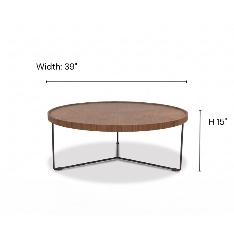 Heckson Round Nesting Coffee Table