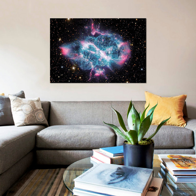Reproduction d'art graphique sur toile, H 12 po x l 18 po x P 1,5 po, Toile tendue, Pas de tapis