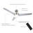 Ayvar 52'' Ceiling Fan with LED Lights-298239837