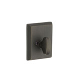 Sandcast #3 Single Sided Deadbolt Flat Black Bronze Finish