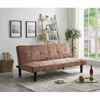 Diamondville 3 Seater Velvet Sofa Bed