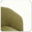 Chaise longue en tissu doux d'inspiration Mid-Century-121321199