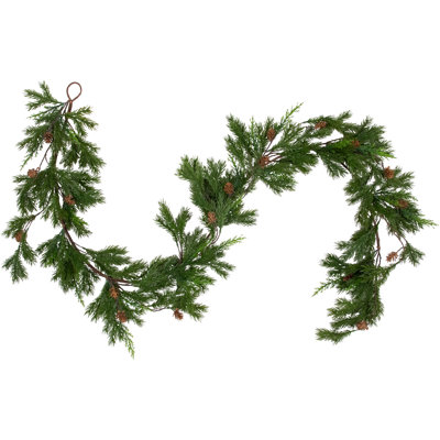 72'' in. Faux Pine Garland