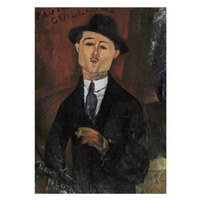Paul Guillaume Novo Pilota by Amedeo Modigliani - Giclee Print
