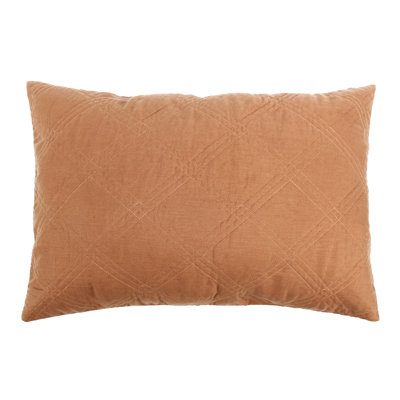 Washed Linen Sandstone Std Quilted Sham