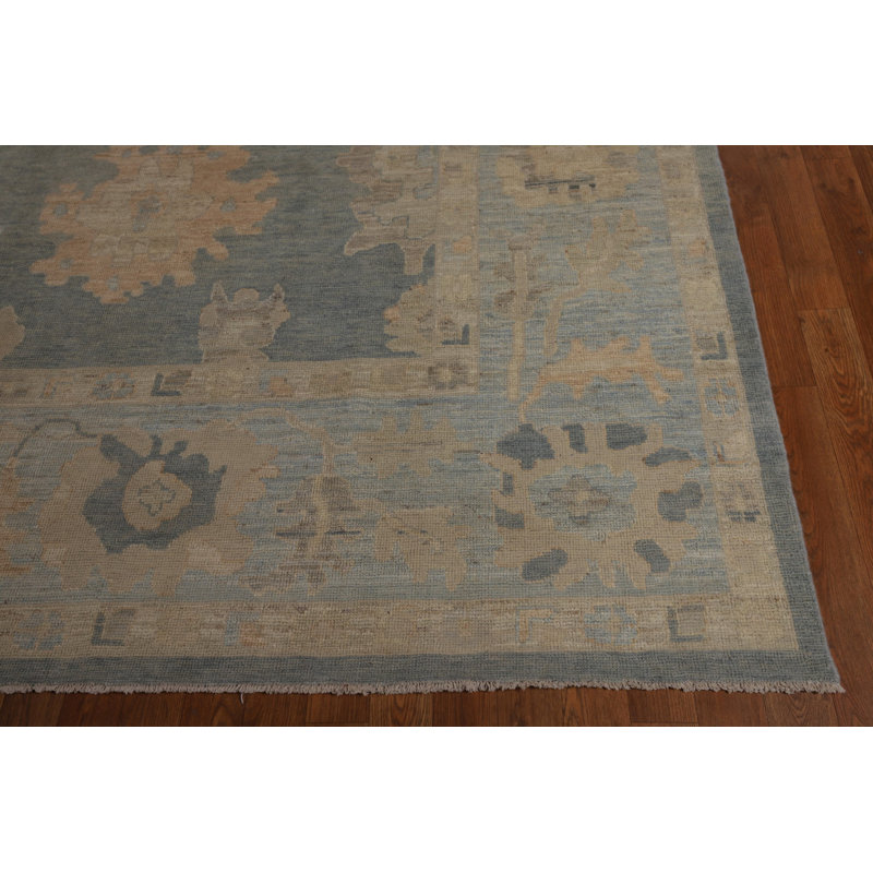 Vegetable Dye Oushak Turkish Area Rug