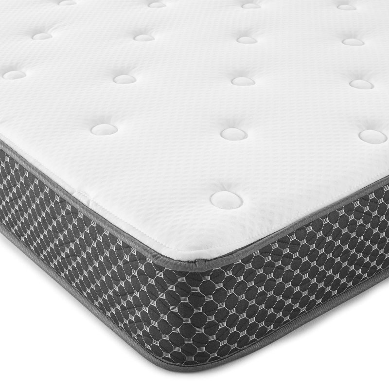 Matelas ferme en mousse matelassée 6 po, Lit simple