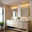 2/3 Light Dimmable Vanity Light With Crystal Shade-1955241508