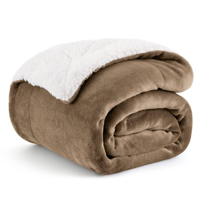 Cozy Winter Collection Bedsure Sherpa Fleece Blankets For Bed - Thick And Warm Blanket For Winter, Soft Fuzzy Plush Blanket For All Seasons GentleSoft™️