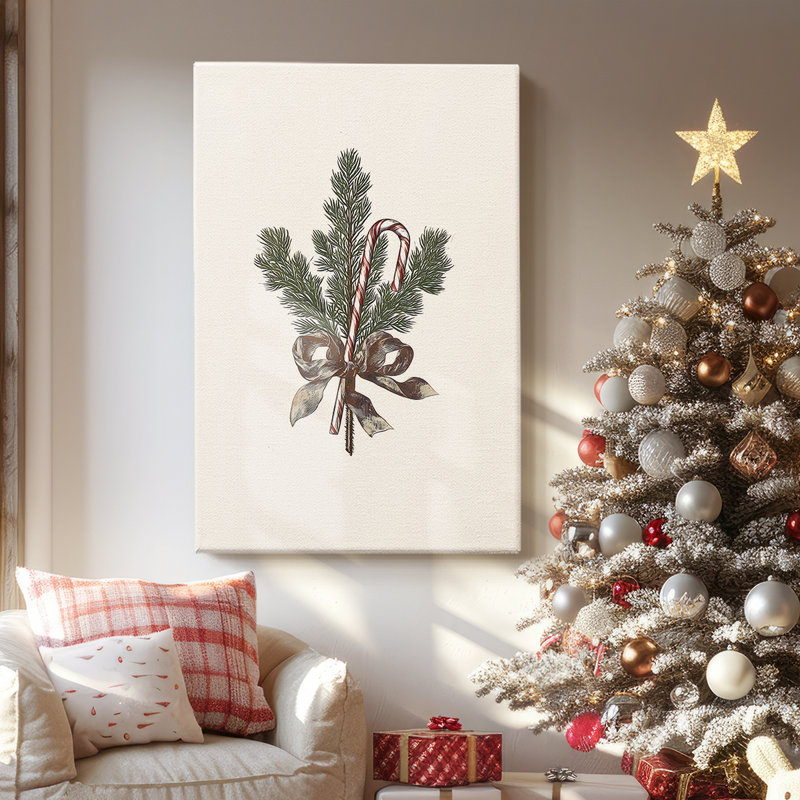 Perle Carol de la Nativité - Toile tendue avec châssis de qualité supérieure, H 18 po x l 12 po
