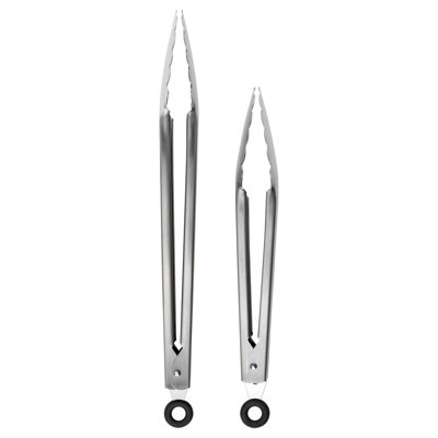 Elements Spectrum Diversified 2-Piece Kitchen Tip Tongs Set